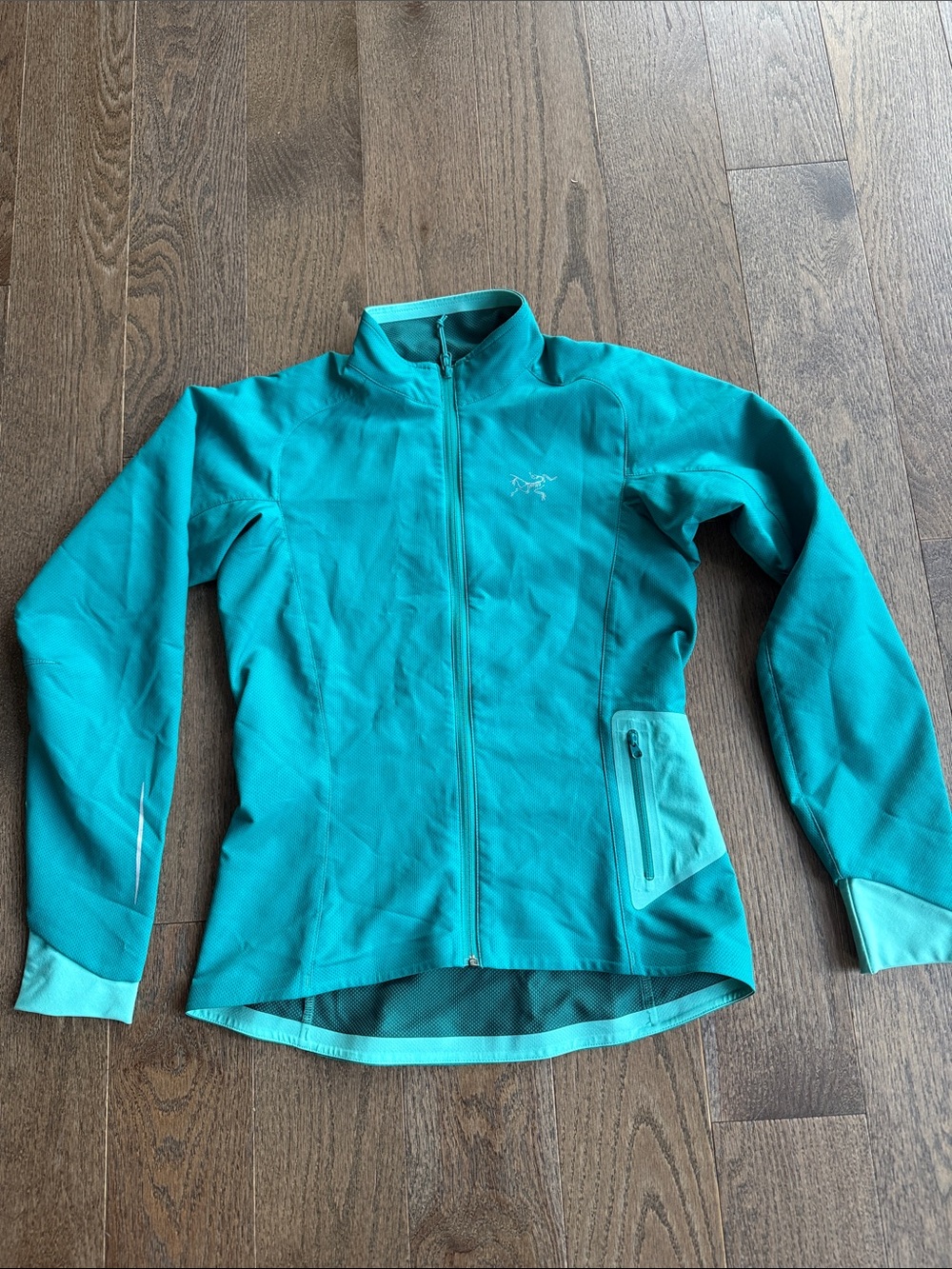 Arc'teryx Women's Teal Zip-Up Softshell Jacket